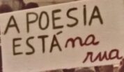 a poesia está na rua